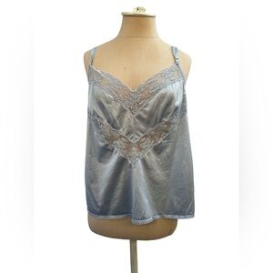 Vintage “A Cut Above” Satin Chemise Size 38